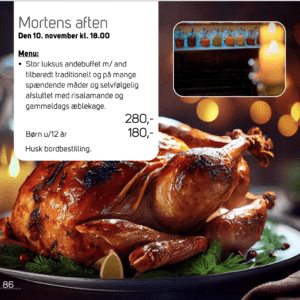 Mortens aften – Barn u/12 år -10/11 -2026